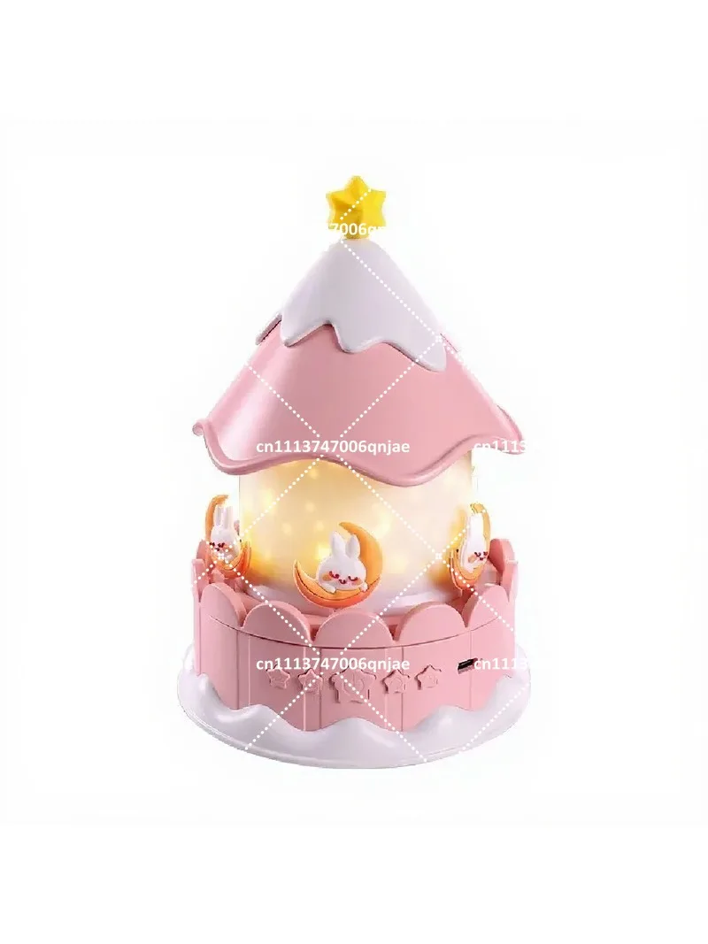 Carousel Projection Night Light Music Box Gift for Kids Girls Bedroom Decoration
Carousel Projection Night Light Music Box Gift for Kids Girls Bedroom Decoration