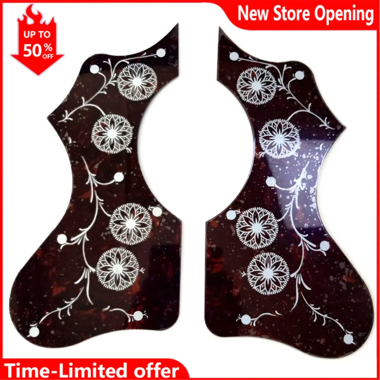Left/Right Acoustic Guitar Pickguard Black Self-adhesive For EJ200 Acoustic Guitar Scratch Plate
Left/Right Acoustic Guitar Pickguard Black Self-adhesive For EJ200 Acoustic Guitar Scratch Plate