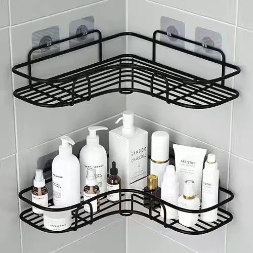 Bathroom Storage Rack Bathroom Shelves Space Aluminum No-drill Wall Mount Corner Shelf Toilet Makeup Organizer Accessories
Bathroom Storage Rack Bathroom Shelves Space Aluminum No-drill Wall Mount Corner Shelf Toilet Makeup Organizer Accessories