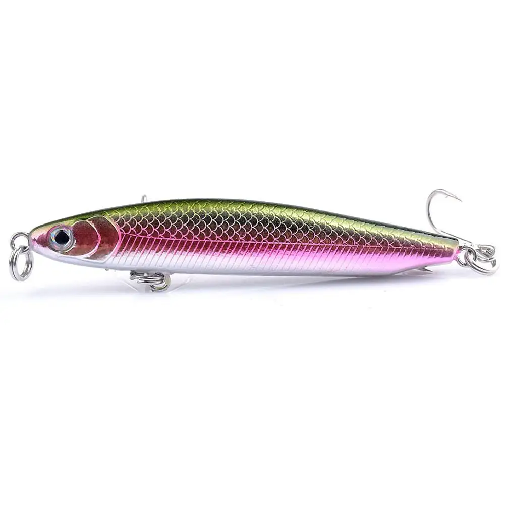 18g 14g Fishing Lure Trembling Sinking Long Casting Pencil Bait Noise Fake Bait Artificial Fishing Accessories
18g 14g Fishing Lure Trembling Sinking Long Casting Pencil Bait Noise Fake Bait Artificial Fishing Accessories