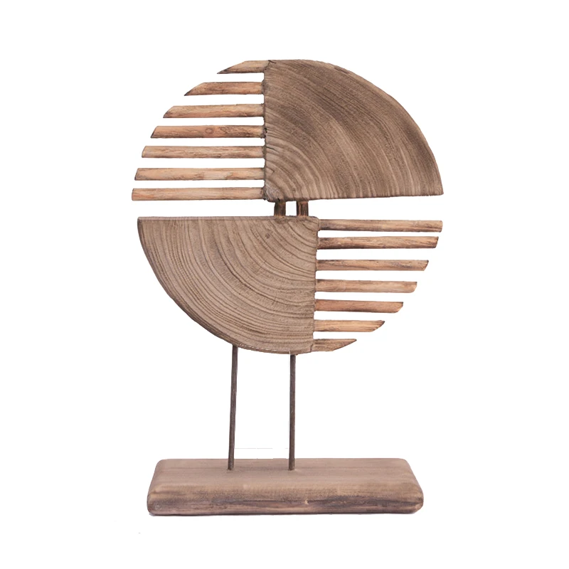 Modern new Chinese creative wooden fan-shaped sunflower annual ring abstract wood carving ornament home desktop porch decoration
Modern new Chinese creative wooden fan-shaped sunflower annual ring abstract wood carving ornament home desktop porch decoration