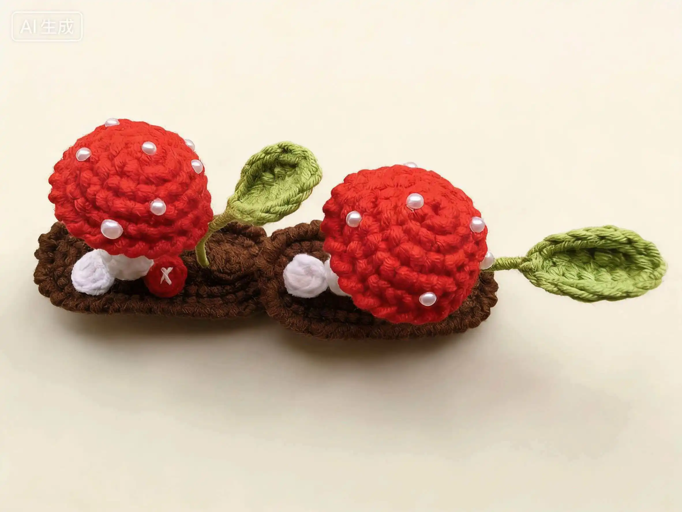 Handmade Crochet Mushroom Hair Clip for Girls Cute Red Mushroom Brooch Pins for Women Kawaii Hair Accessories Gift
Handmade Crochet Mushroom Hair Clip for Girls Cute Red Mushroom Brooch Pins for Women Kawaii Hair Accessories Gift