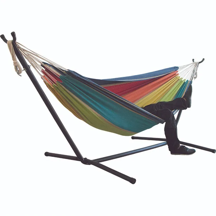 Hammock with bracket Outdoor anti-rollover portable double swing Indoor hammock Dormitory student hammock
Hammock with bracket Outdoor anti-rollover portable double swing Indoor hammock Dormitory student hammock