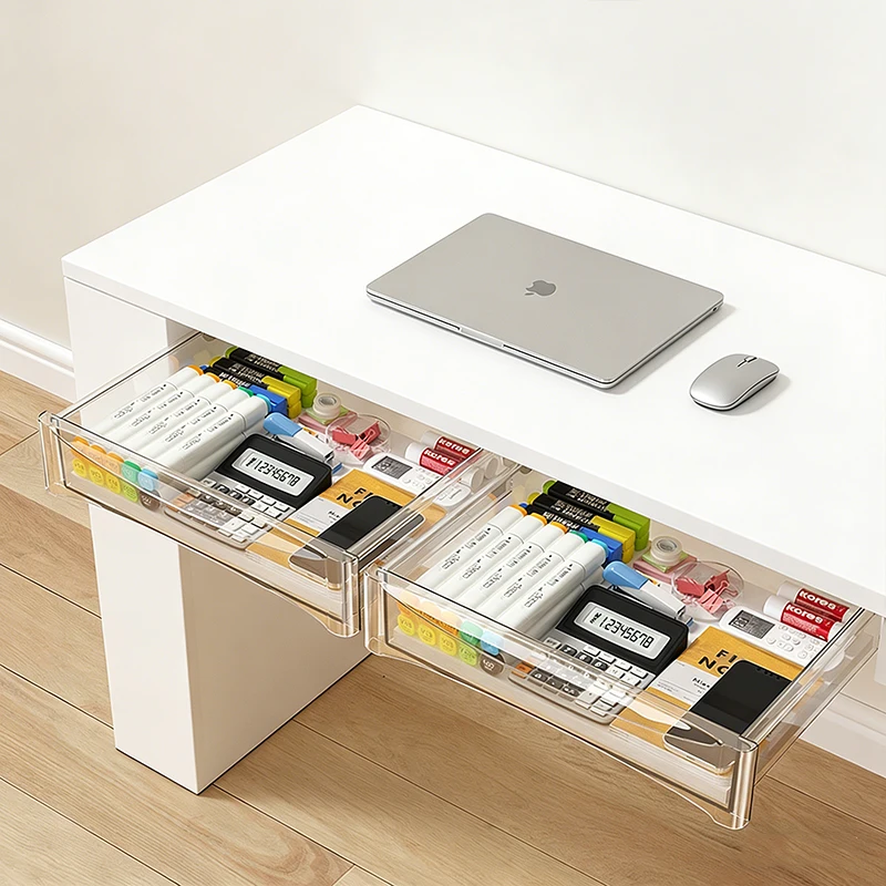 Invisible Desk Storage Upgrade | Large-Capacity Multi-Functional Under-Desk Drawer Organizer Included
Invisible Desk Storage Upgrade | Large-Capacity Multi-Functional Under-Desk Drawer Organizer Included