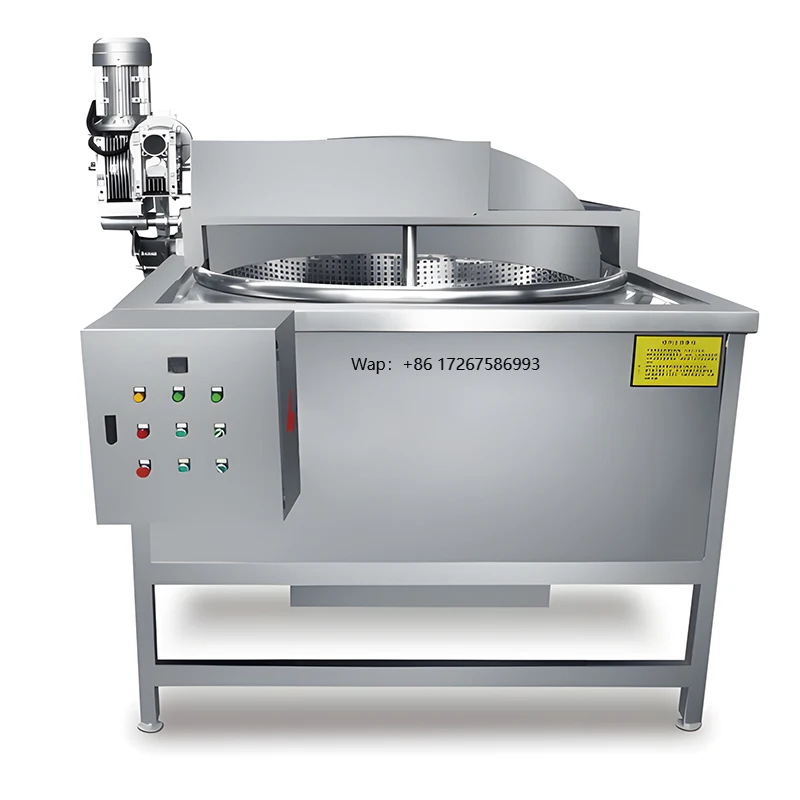 PLC - Controlled Stir Fried Meat Floss Machine Half-fried Potatoes Machine
PLC - Controlled Stir Fried Meat Floss Machine Half-fried Potatoes Machine