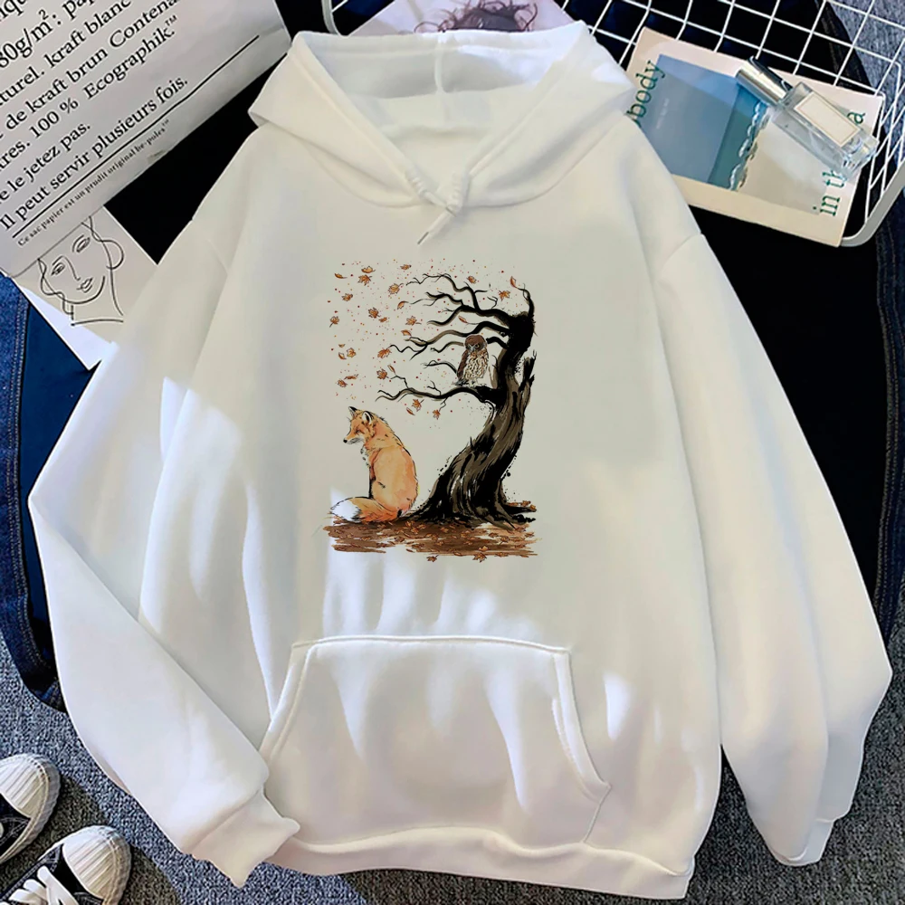 Fox hoodies women Kawaii japanese aesthetic vintage Pullover Hood female graphic sweater
Fox hoodies women Kawaii japanese aesthetic vintage Pullover Hood female graphic sweater