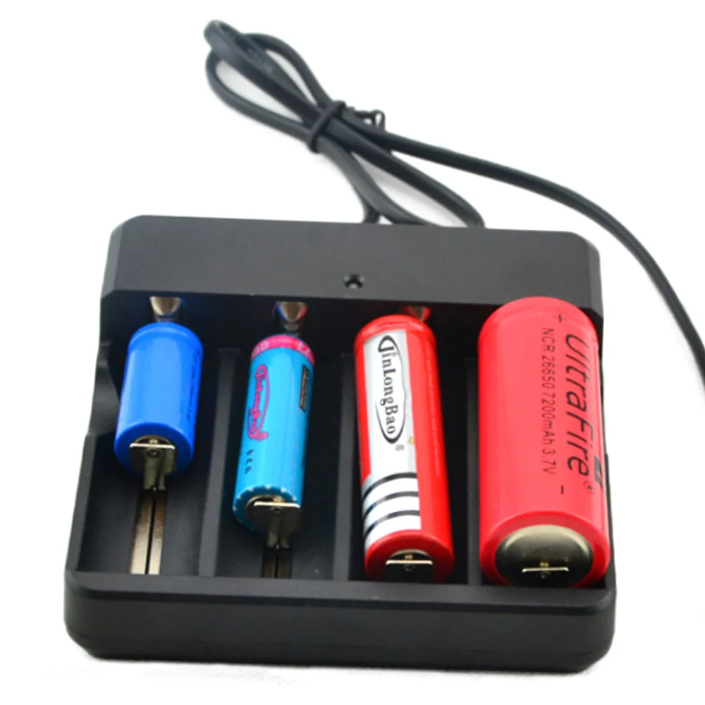 18650Lithium battery charger 3.7v4.2v 4-slot charger 26650/16340/14500/21700 4-channel charging connector
18650Lithium battery charger 3.7v4.2v 4-slot charger 26650/16340/14500/21700 4-channel charging connector