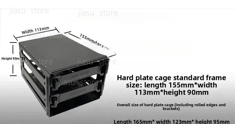 6-drive Hard Drive Cage 2 3 4 5 8-tier Hard Drive Bracket 3.5-inch Mechanical Hard Drive Cage Non-removable SSD Bays
6-drive Hard Drive Cage 2 3 4 5 8-tier Hard Drive Bracket 3.5-inch Mechanical Hard Drive Cage Non-removable SSD Bays