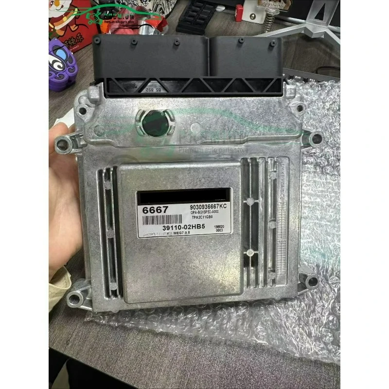 New 6667 ECU 39110-02HB5 Car Engine Computer Board ECU Electronic Control Unit Fit for Hyundai MG7.9.8 3911002HB5
New 6667 ECU 39110-02HB5 Car Engine Computer Board ECU Electronic Control Unit Fit for Hyundai MG7.9.8 3911002HB5