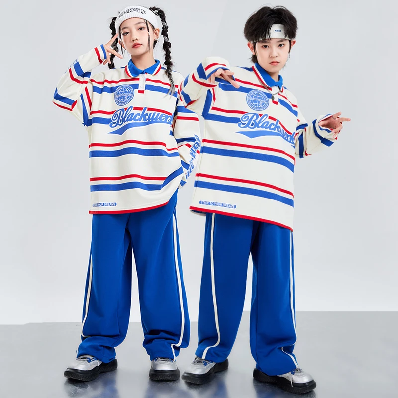 Boys Girls Kpop Stage Outfits Kids Jazz Dance Polo Top Cargo Pants Costume Children'S Hip Hop Clothing Street Wear SL11139
Boys Girls Kpop Stage Outfits Kids Jazz Dance Polo Top Cargo Pants Costume Children'S Hip Hop Clothing Street Wear SL11139