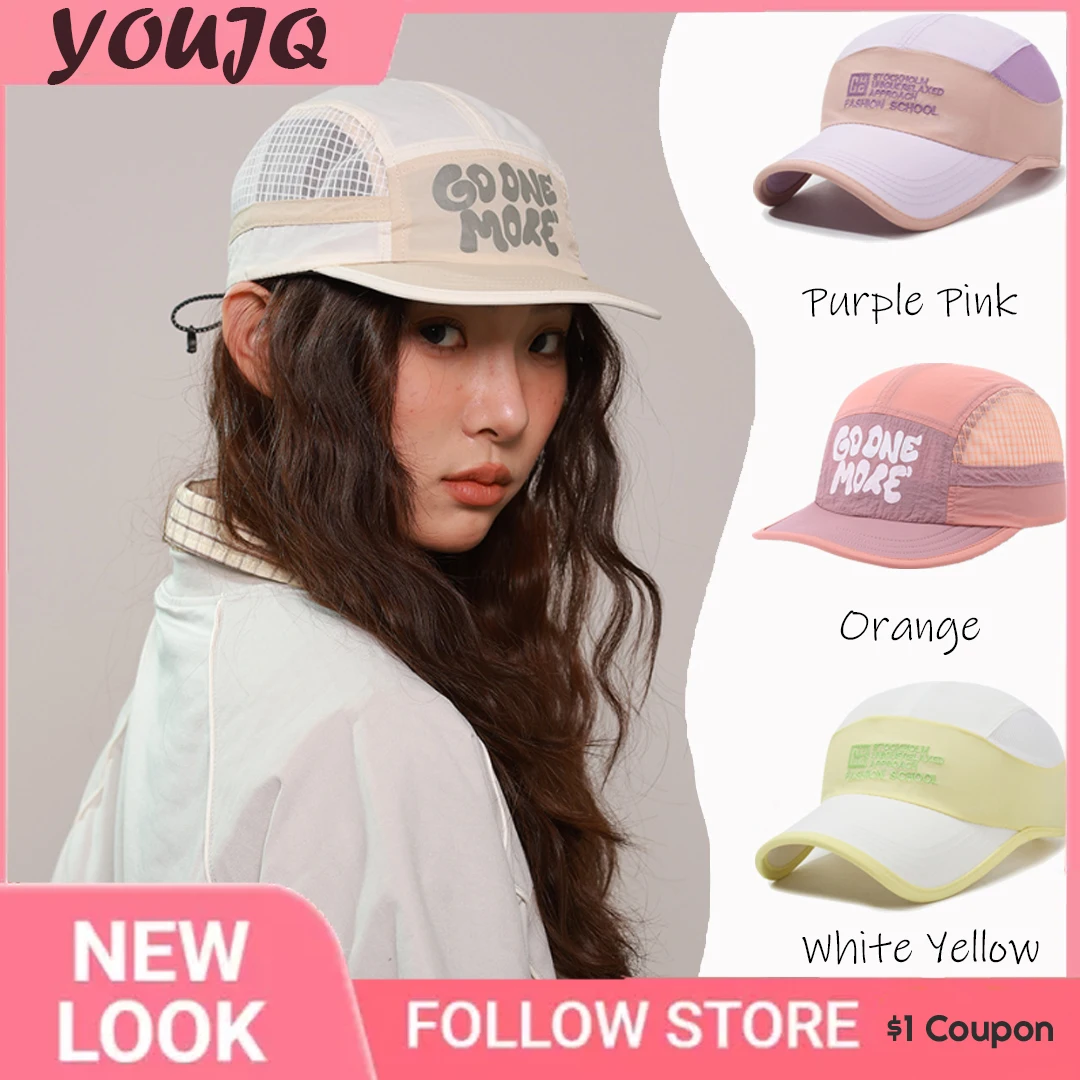 Y2K Letter Quick-drying Drawstring Design Japanese Style Short Brim Baseball Cap Thin Adjustable Hip-hop Sun Visor Hat Unisex
Y2K Letter Quick-drying Drawstring Design Japanese Style Short Brim Baseball Cap Thin Adjustable Hip-hop Sun Visor Hat Unisex