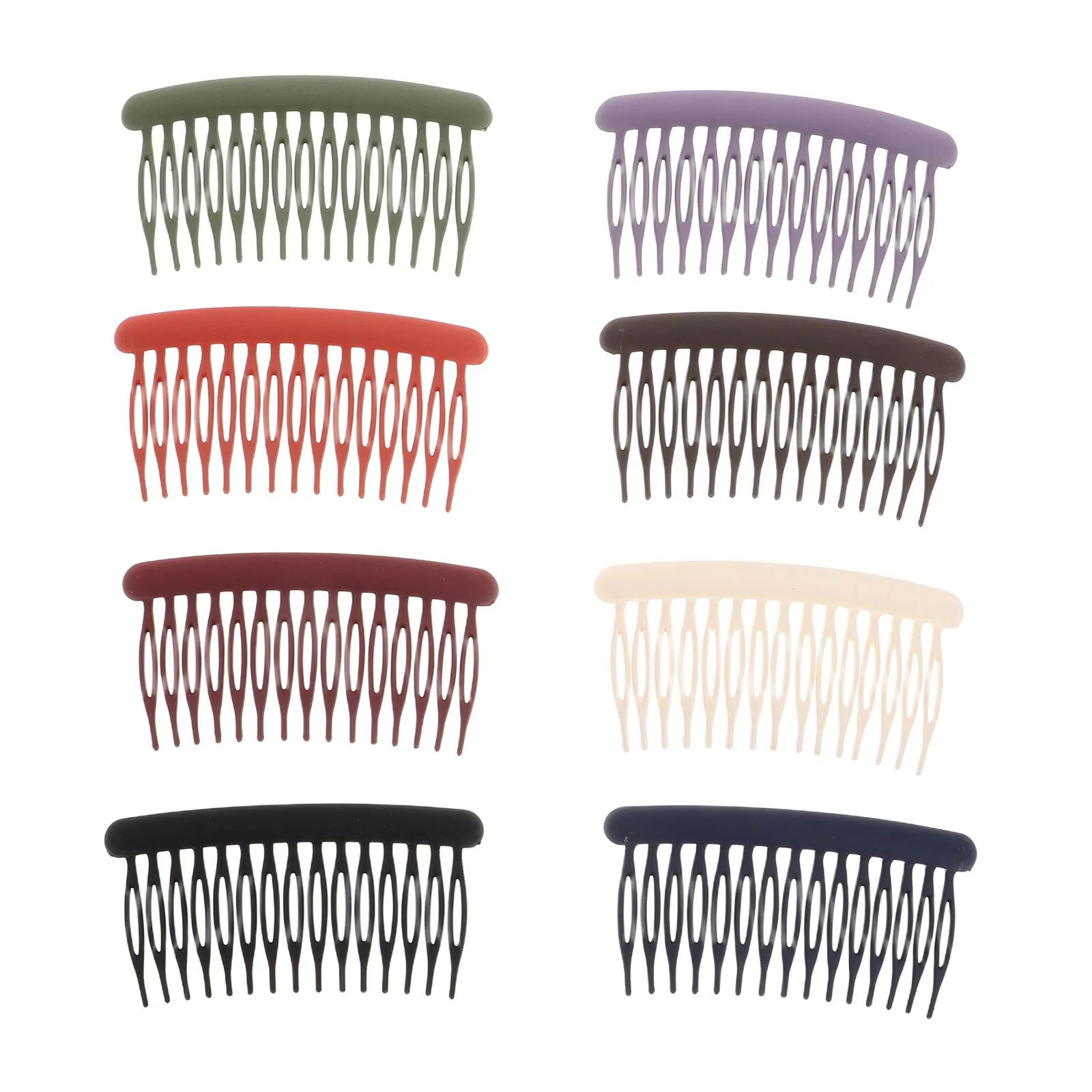 8Pcs Frosted Women's Hairpin Side Comb Matte Texture Fixed Side Bangs Styling Tool Fine Hair French Style Hair
8Pcs Frosted Women's Hairpin Side Comb Matte Texture Fixed Side Bangs Styling Tool Fine Hair French Style Hair