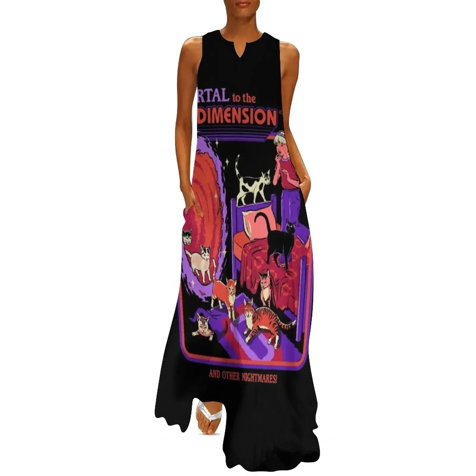 The Cat Dimension Long Dress wedding guest dress 2025 women's summer jumpsuit womans clothing Dress
The Cat Dimension Long Dress wedding guest dress 2025 women's summer jumpsuit womans clothing Dress