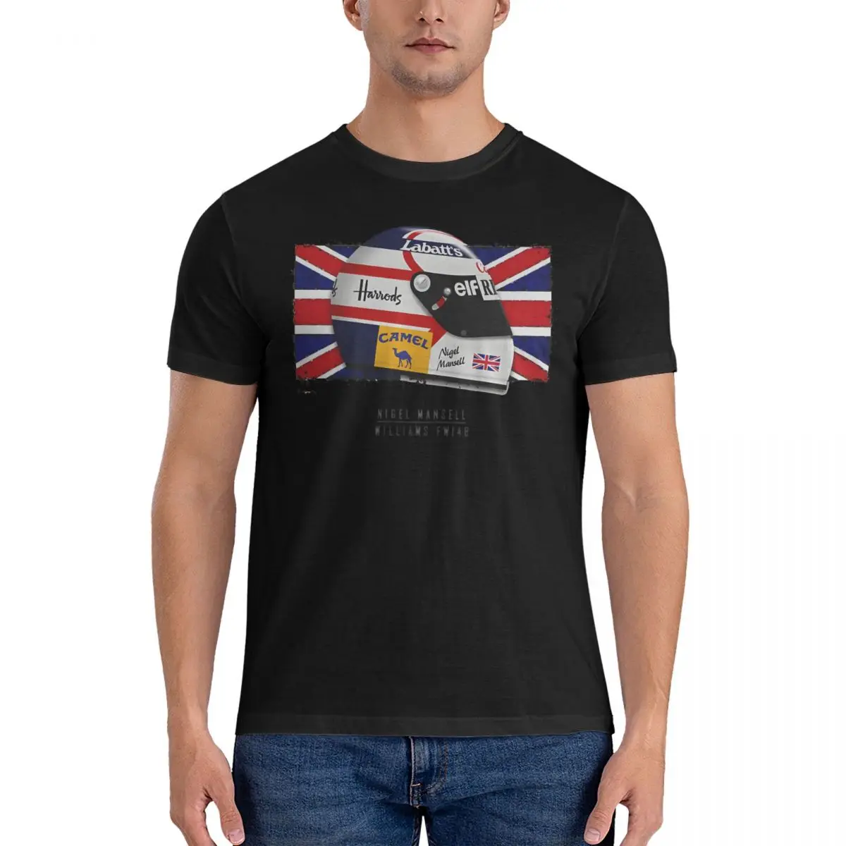 First Place T Shirt for Men Pure Cotton Vintage T-Shirt Crewneck Nigel mansell Tees Short Sleeve Tops Adult
First Place T Shirt for Men Pure Cotton Vintage T-Shirt Crewneck Nigel mansell Tees Short Sleeve Tops Adult