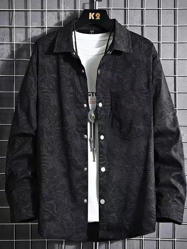 American Retro Luxury Long Sleeve Casual Shirt Men Loose Large Size Collar Spring Versatile Outerwear Trendy Polyester Fiber
American Retro Luxury Long Sleeve Casual Shirt Men Loose Large Size Collar Spring Versatile Outerwear Trendy Polyester Fiber