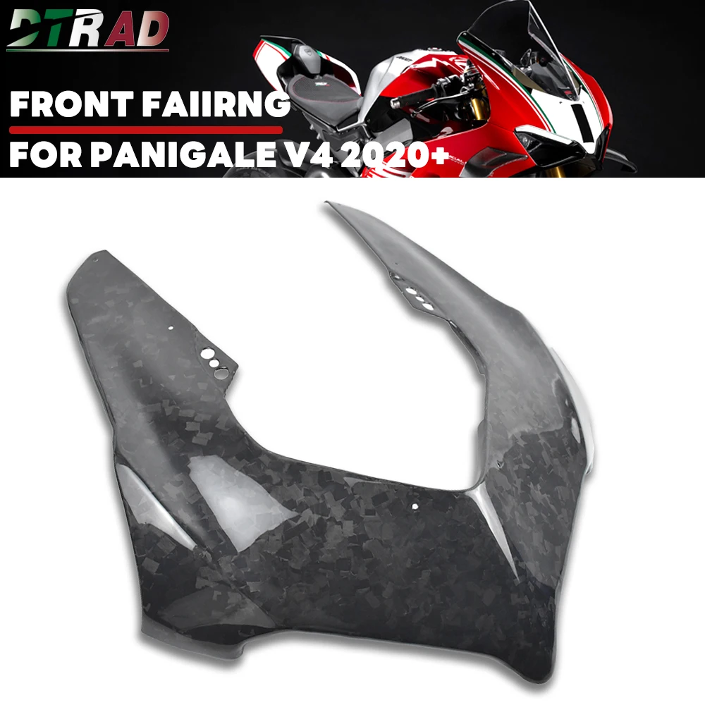 Для DUCATI Panigale V4 V4S V4R SP2 2020-2024 обтекатели передней фары из углеродного волокна, крышка носа, модифицированная часть мотоцикла
Для DUCATI Panigale V4 V4S V4R SP2 2020-2024 обтекатели передней фары из углеродного волокна, крышка носа, модифицированная часть мотоцикла