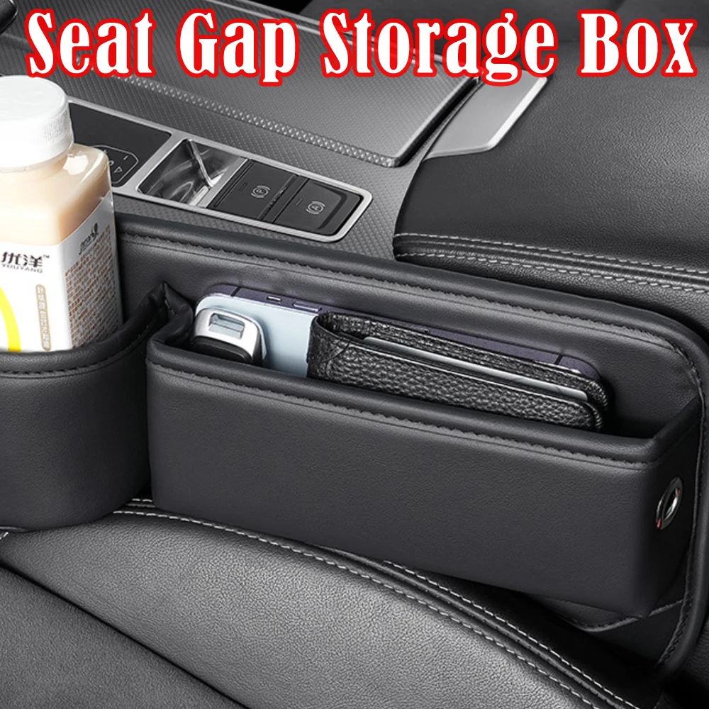 Car Seat Gap Filler Organizer with Cup Holder Universal PU Leather Console Storage for Phones Keys and Bottles Auto Accessories
Car Seat Gap Filler Organizer with Cup Holder Universal PU Leather Console Storage for Phones Keys and Bottles Auto Accessories