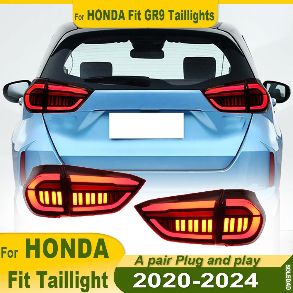 Пара автомобильных фонарей для Honda Jazz Fit, светодиодный задний фонарь 2020 2021 2022 2023 2024 GR9, стоп-сигнал, стоп-сигнал, аксессуары для заднего хода DRL
Пара автомобильных фонарей для Honda Jazz Fit, светодиодный задний фонарь 2020 2021 2022 2023 2024 GR9, стоп-сигнал, стоп-сигнал, аксессуары для заднего хода DRL
