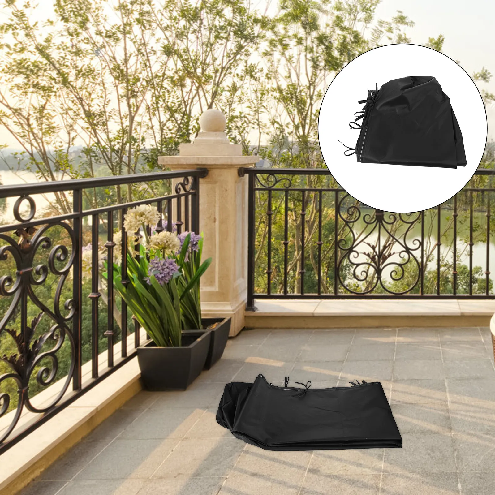 Black Waterproof Retractable Awning Protective Cover Patio Shade Cover Oxford Cloth Canopy Storage Bag Rv Garden Deck
Black Waterproof Retractable Awning Protective Cover Patio Shade Cover Oxford Cloth Canopy Storage Bag Rv Garden Deck