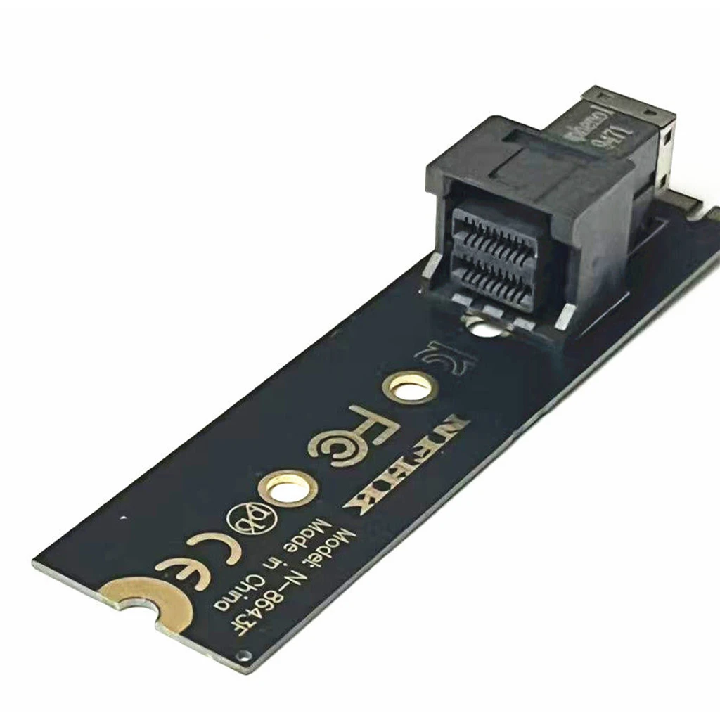 Карта расширения для NVMe M.2 PCIe 3.0 SSD с адаптером SFF-8643, поддержка U.2/U.3 SFF-8639 для M.2 NGFF 2260 2280, конвертер для SSD
Карта расширения для NVMe M.2 PCIe 3.0 SSD с адаптером SFF-8643, поддержка U.2/U.3 SFF-8639 для M.2 NGFF 2260 2280, конвертер для SSD
