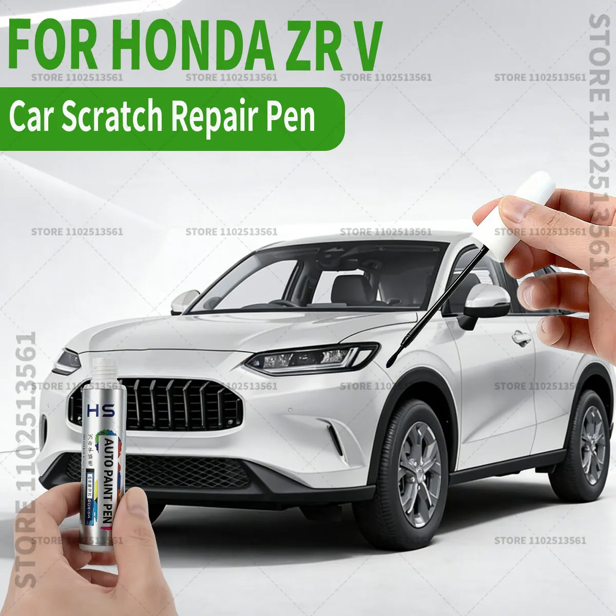 Ручка для ремонта автомобильной краски для Honda ZR-V, аксессуары для ремонта царапин, черный, синий, серый, розовый, черный платиновый, белый перламутровый, ярко-красный
Ручка для ремонта автомобильной краски для Honda ZR-V, аксессуары для ремонта царапин, черный, синий, серый, розовый, черный платиновый, белый перламутровый, ярко-красный