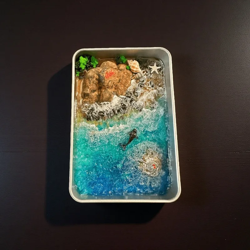 Sanya Hainan Mini Landscape Terrarium Souvenir DIY Handmade 3D Beach Ocean Scene Cultural Creative Gift Home Decor Coastal Art
Sanya Hainan Mini Landscape Terrarium Souvenir DIY Handmade 3D Beach Ocean Scene Cultural Creative Gift Home Decor Coastal Art