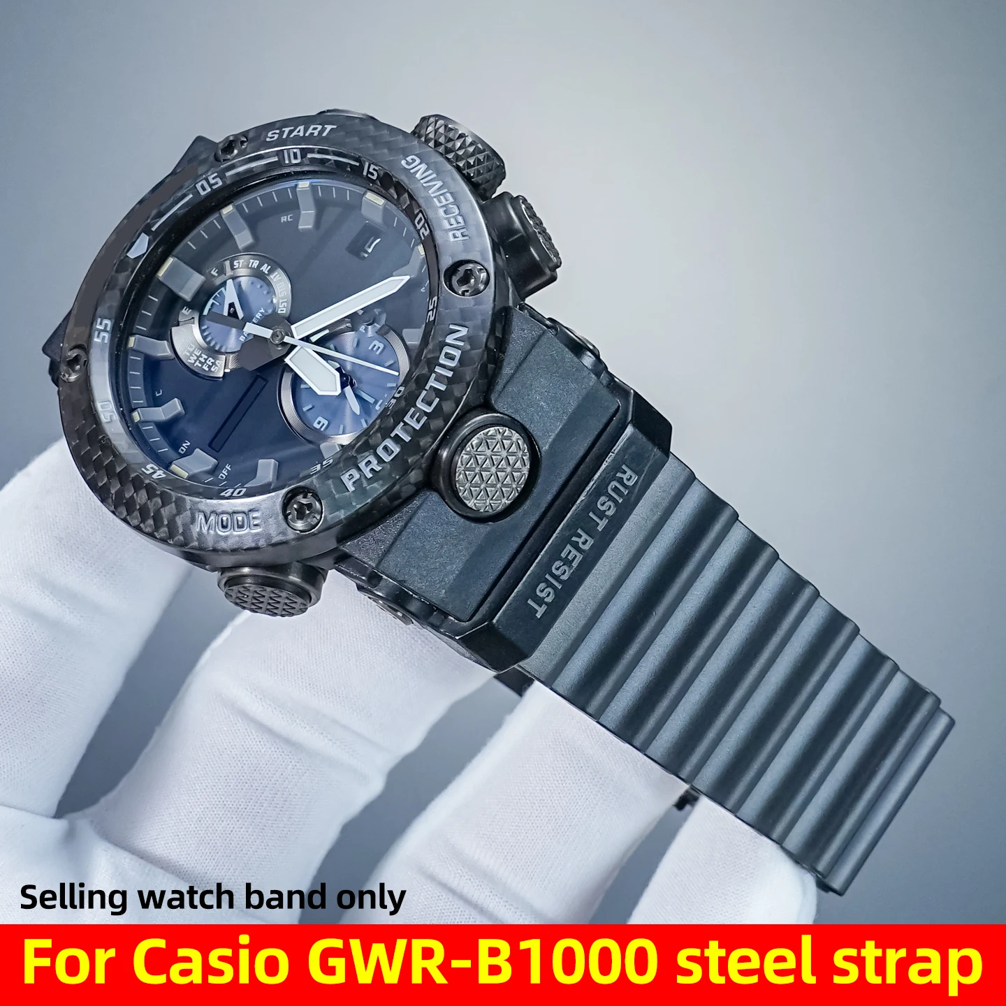 GWR-B1000 Metal watch strap For Casio G-SHOCK Air Dominator GWRB1000 gwr b1000 Modified Stainless Steel Bracelet Watch band Men
GWR-B1000 Metal watch strap For Casio G-SHOCK Air Dominator GWRB1000 gwr b1000 Modified Stainless Steel Bracelet Watch band Men