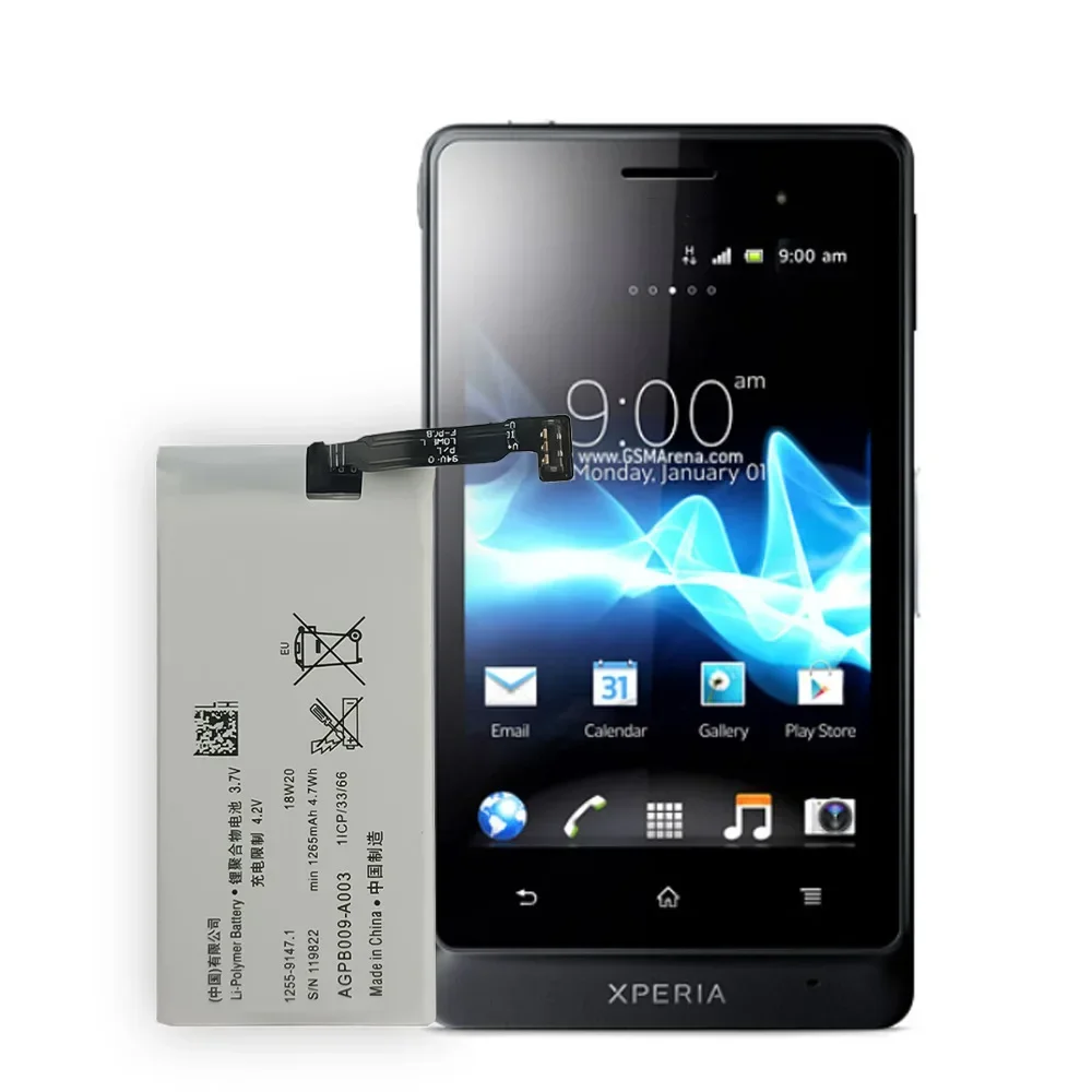 Сменный аккумулятор для Sony Xperia Advance ST27i Xperia Go ST27a St27i AGPB009-A003, 1265 мАч, последние аккумуляторы с бесплатными инструментами
Сменный аккумулятор для Sony Xperia Advance ST27i Xperia Go ST27a St27i AGPB009-A003, 1265 мАч, последние аккумуляторы с бесплатными инструментами