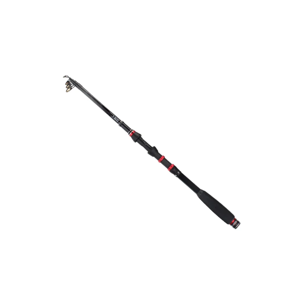 Fishing Rod 1.8m-3.0m Portable Sea Spinner Rod Butt Diameter 12.8-20.4mm Color Black Folded Length 40cm-44cm Line Weight 12-30LB
Fishing Rod 1.8m-3.0m Portable Sea Spinner Rod Butt Diameter 12.8-20.4mm Color Black Folded Length 40cm-44cm Line Weight 12-30LB