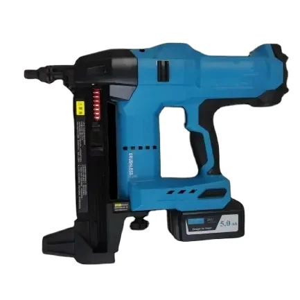 20V No Gas Cordless Lithium Battery Electric Concrete Wall Framing Steel Nailer Nail Guns for Metal and Concrete Wall
20V No Gas Cordless Lithium Battery Electric Concrete Wall Framing Steel Nailer Nail Guns for Metal and Concrete Wall
