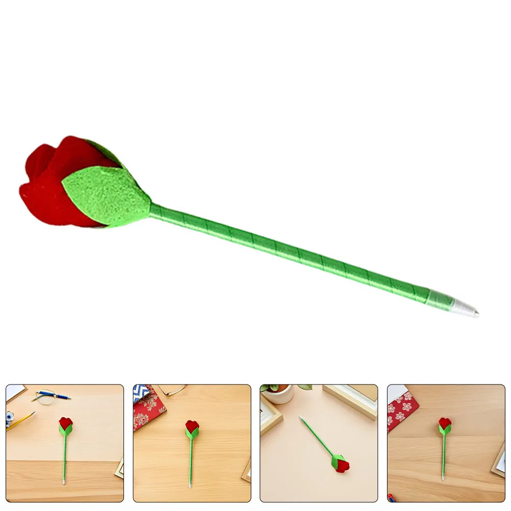 Cartoon Rose Ballpoint Pen Red Rose Flower Design Cute Writing Stationery Kids Students Office Valentine Birthday Gift
Cartoon Rose Ballpoint Pen Red Rose Flower Design Cute Writing Stationery Kids Students Office Valentine Birthday Gift