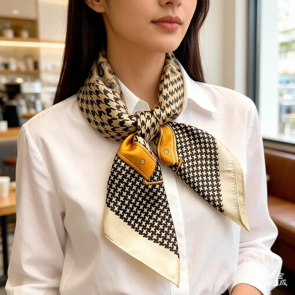 Women's Silk Scarf Luxury Silk Scarf Neckerchief Purse Scarves Square Designer Silk Scarf Ladies Headscarf SJ01
Women's Silk Scarf Luxury Silk Scarf Neckerchief Purse Scarves Square Designer Silk Scarf Ladies Headscarf SJ01