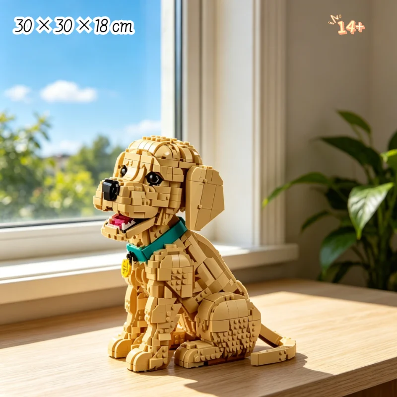 2026 New 2102PCS Golden Retriever Kit 11384 Building Blocks Bricks Creative Dog Toys for People Christmas Birthday Party Gifts
2026 New 2102PCS Golden Retriever Kit 11384 Building Blocks Bricks Creative Dog Toys for People Christmas Birthday Party Gifts