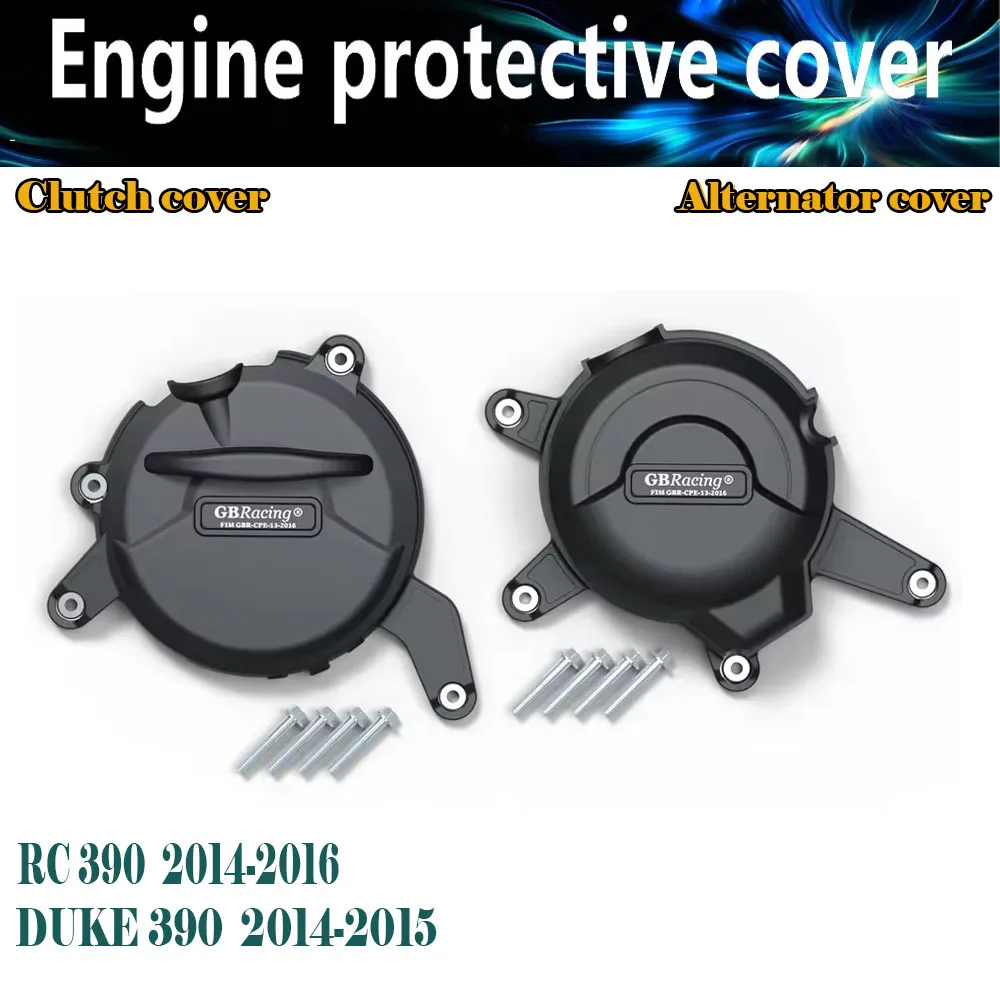 For KTM RC 390 2014-2016 and DUKE 390 2014-2015 Motorcycle Engine Protection Cover GBRacing
For KTM RC 390 2014-2016 and DUKE 390 2014-2015 Motorcycle Engine Protection Cover GBRacing