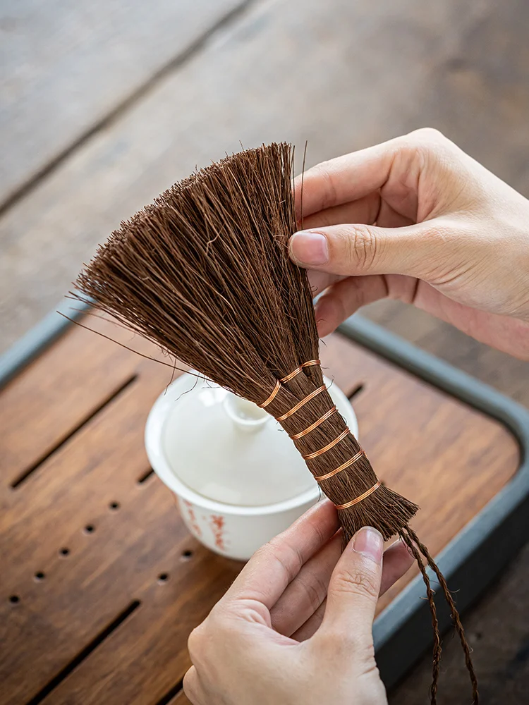 Handmade Natural Brown Tea Brush Kung Fu Tea Set Green Tea Ceremony Puer Tea Brush Does Not Lose Hair Cleaning Tools Teaware
Handmade Natural Brown Tea Brush Kung Fu Tea Set Green Tea Ceremony Puer Tea Brush Does Not Lose Hair Cleaning Tools Teaware