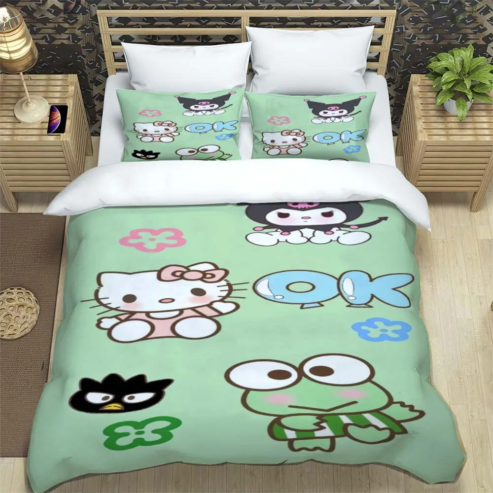 Комплект постельного белья DKERO Keroppi 11 размеров 3, мультяшная симпатичная большая лягушка, подарок для мальчика и девочки
Комплект постельного белья DKERO Keroppi 11 размеров 3, мультяшная симпатичная большая лягушка, подарок для мальчика и девочки