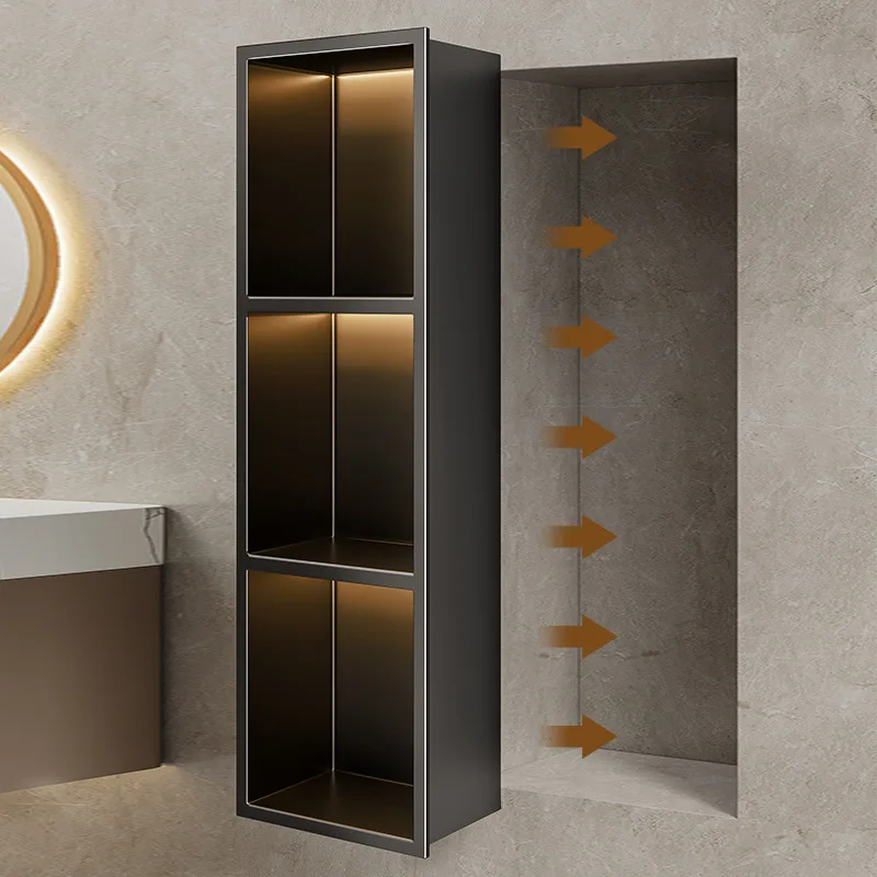 */*Stainless Steel Niche Bathroom Embedded Baffle Toilet Shower Room Rack Multifunctional Storage Wall Finished Product
*/*Stainless Steel Niche Bathroom Embedded Baffle Toilet Shower Room Rack Multifunctional Storage Wall Finished Product