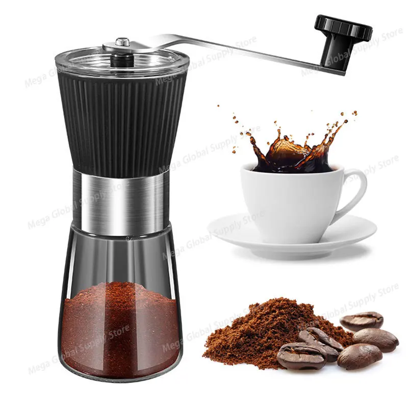 1Pcs Manual Coffee Grinder Glass Portable Outdoor Coffee Machine Ceramic Grinding Core Pepper Grain Mill Coffeeware for Kitchen
1Pcs Manual Coffee Grinder Glass Portable Outdoor Coffee Machine Ceramic Grinding Core Pepper Grain Mill Coffeeware for Kitchen