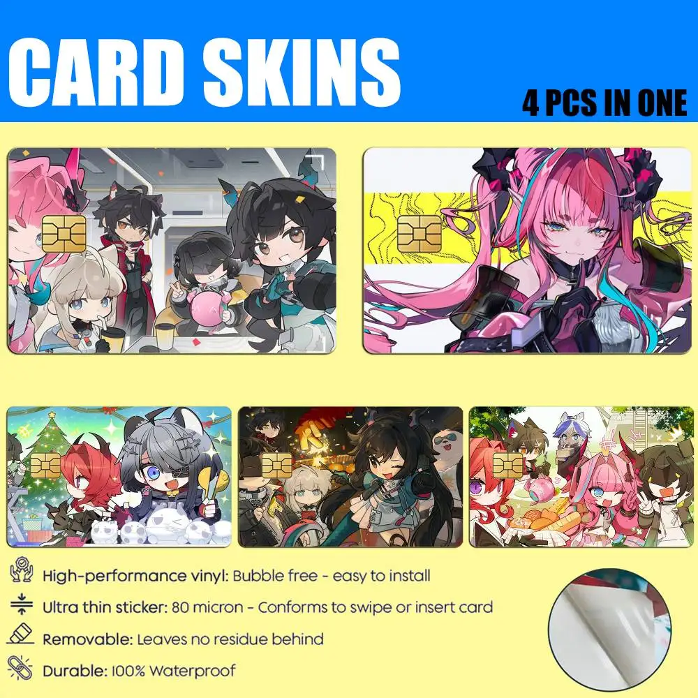 Official-Art A-ArknightS E-Endfield Card Stickers for Bank Access Protective Waterproof Film Cover Sticker Gift
Official-Art A-ArknightS E-Endfield Card Stickers for Bank Access Protective Waterproof Film Cover Sticker Gift