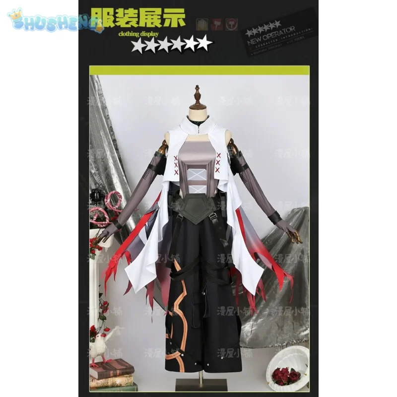Arknights Mudrock художественная синестезия косплей костюм Cos игры аниме вечерние униформа Хэллоуин играть ролевая одежда
Arknights Mudrock художественная синестезия косплей костюм Cos игры аниме вечерние униформа Хэллоуин играть ролевая одежда