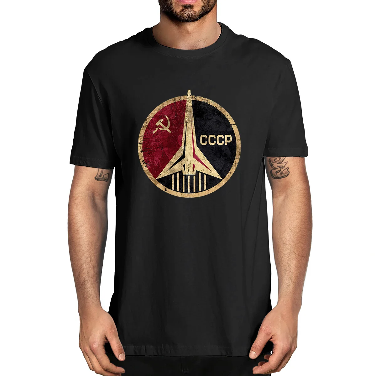 100% Cotton CCCP Russian Soviet Ussr Vintage Summer Mens Novelty T-Shirt Women Casual Harajuku Streetwear Soft Tee EU Size Gift
100% Cotton CCCP Russian Soviet Ussr Vintage Summer Mens Novelty T-Shirt Women Casual Harajuku Streetwear Soft Tee EU Size Gift