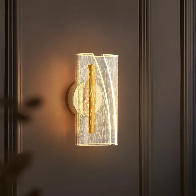 Lustre LED Wall Lamp Interior Lighting Fixture Living Bedroom Bedside TV Sofa Hallway Home Decoration Nordic Wall Light Sconces
Lustre LED Wall Lamp Interior Lighting Fixture Living Bedroom Bedside TV Sofa Hallway Home Decoration Nordic Wall Light Sconces