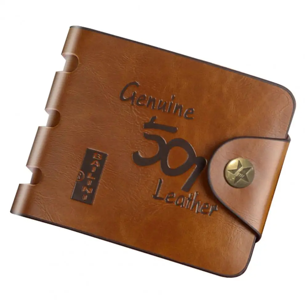 Retro Fashion Men Wallet Foldable Bifold Faux Leather Coin Purse Card Money Case Holder Short Wallet
Retro Fashion Men Wallet Foldable Bifold Faux Leather Coin Purse Card Money Case Holder Short Wallet