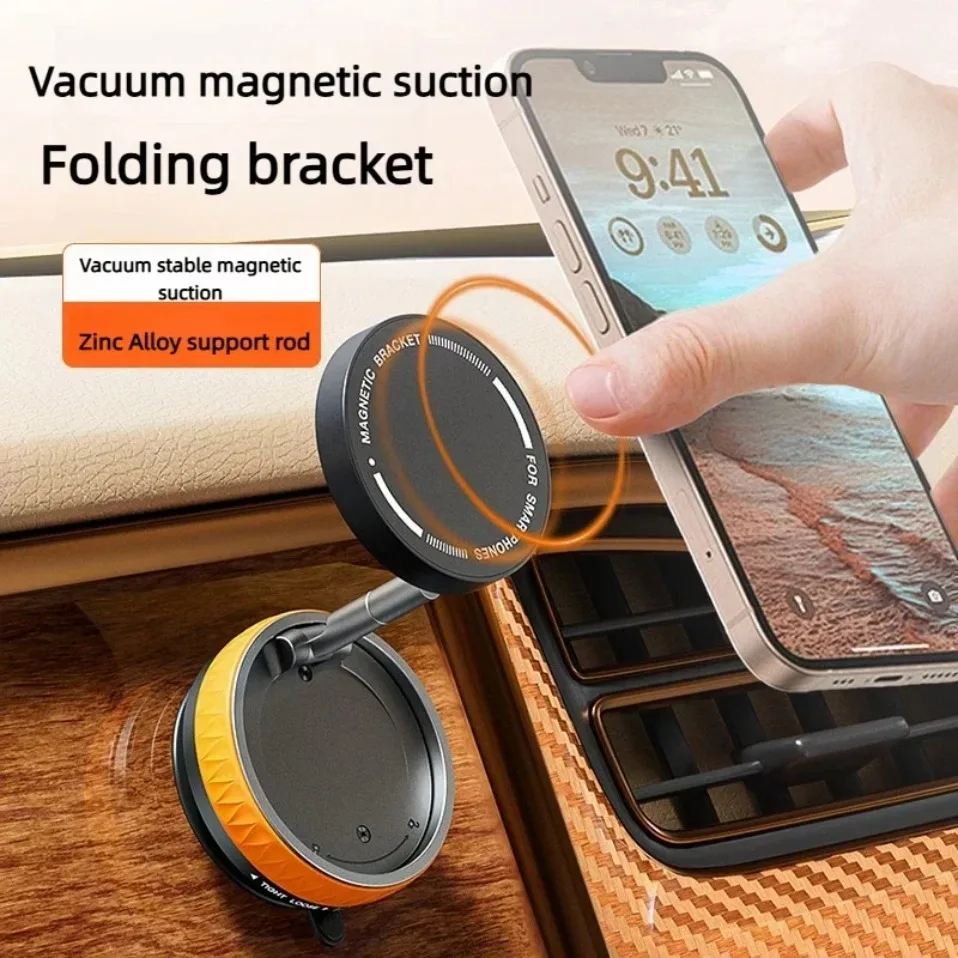 Magsafe Car Phone Holder Vacuum Suction Cup Phone Stand 360° Adjustable For Car Dashboard iPhone 17 16 15 14 12 Pro Max
Magsafe Car Phone Holder Vacuum Suction Cup Phone Stand 360° Adjustable For Car Dashboard iPhone 17 16 15 14 12 Pro Max