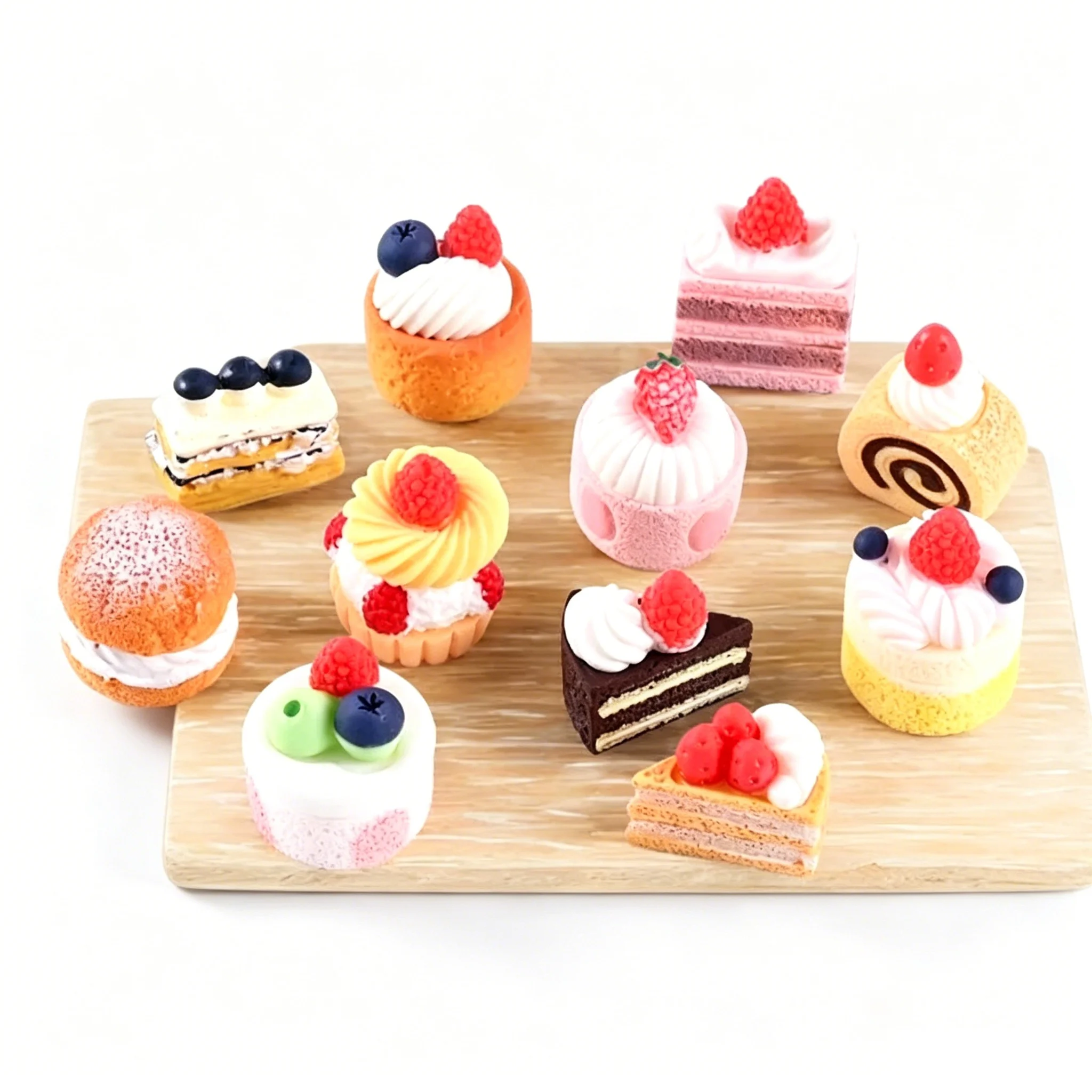 11pcs 1/12 Scale Miniature Dollhouse Food cream Dessert Bread Cookies Model for Blyth Doll Accessories Toys
11pcs 1/12 Scale Miniature Dollhouse Food cream Dessert Bread Cookies Model for Blyth Doll Accessories Toys