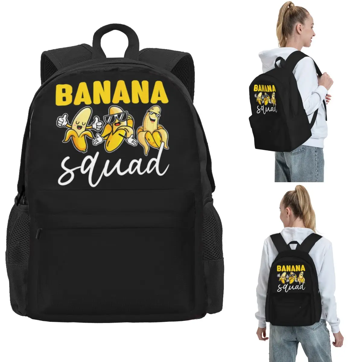 That's Bananas Halloween Costume Backpack Hot Sale Daypack Large Capacity BookBag School Bag Shoulder Bags for Men Women
That's Bananas Halloween Costume Backpack Hot Sale Daypack Large Capacity BookBag School Bag Shoulder Bags for Men Women