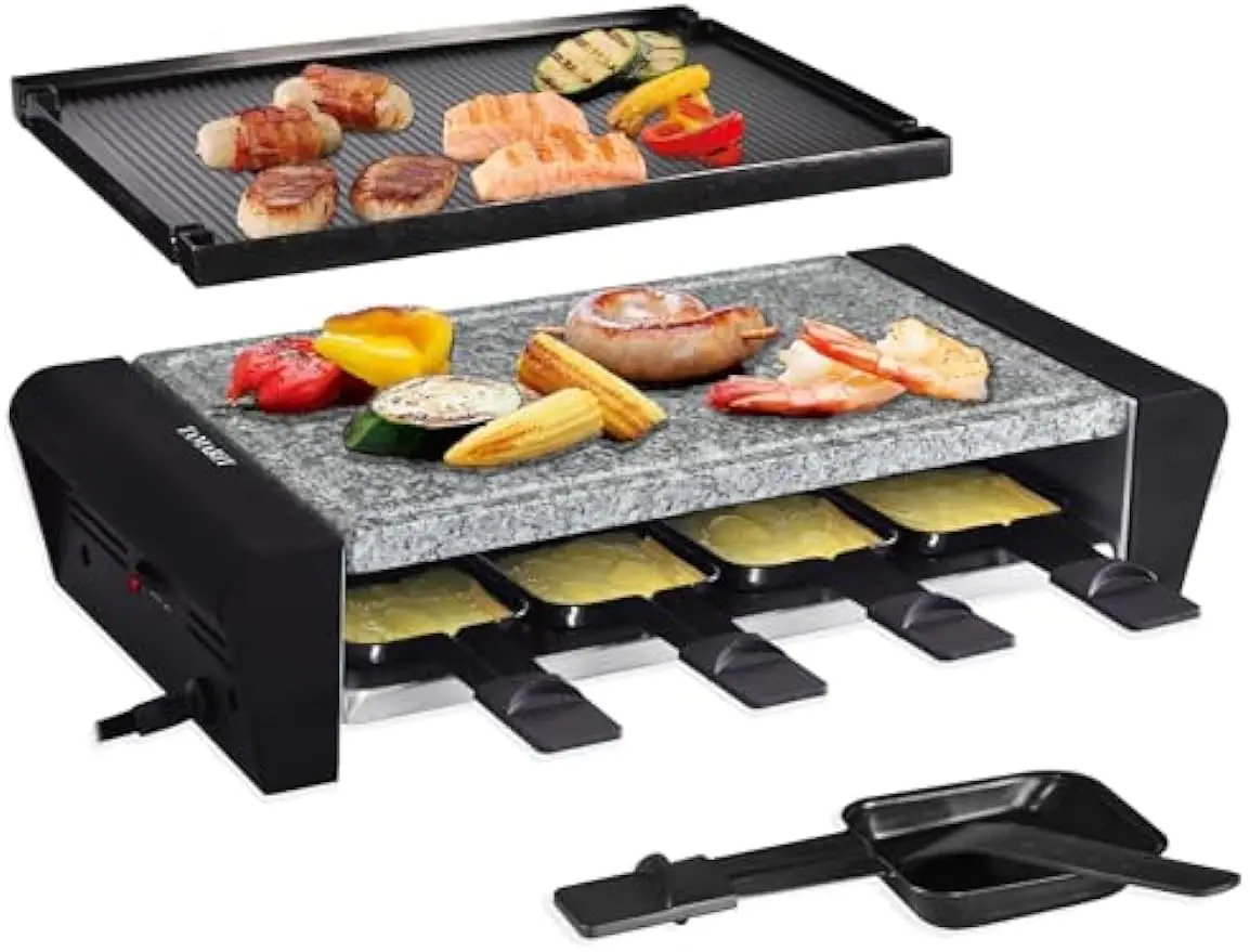 Электрический гриль 3-в-1 для использования в помещении с двусторонними пластинами, 8 лопастями, можно мыть в посудомоечной машине для корейского барбекю и многого другого
Электрический гриль 3-в-1 для использования в помещении с двусторонними пластинами, 8 лопастями, можно мыть в посудомоечной машине для корейского барбекю и многого другого