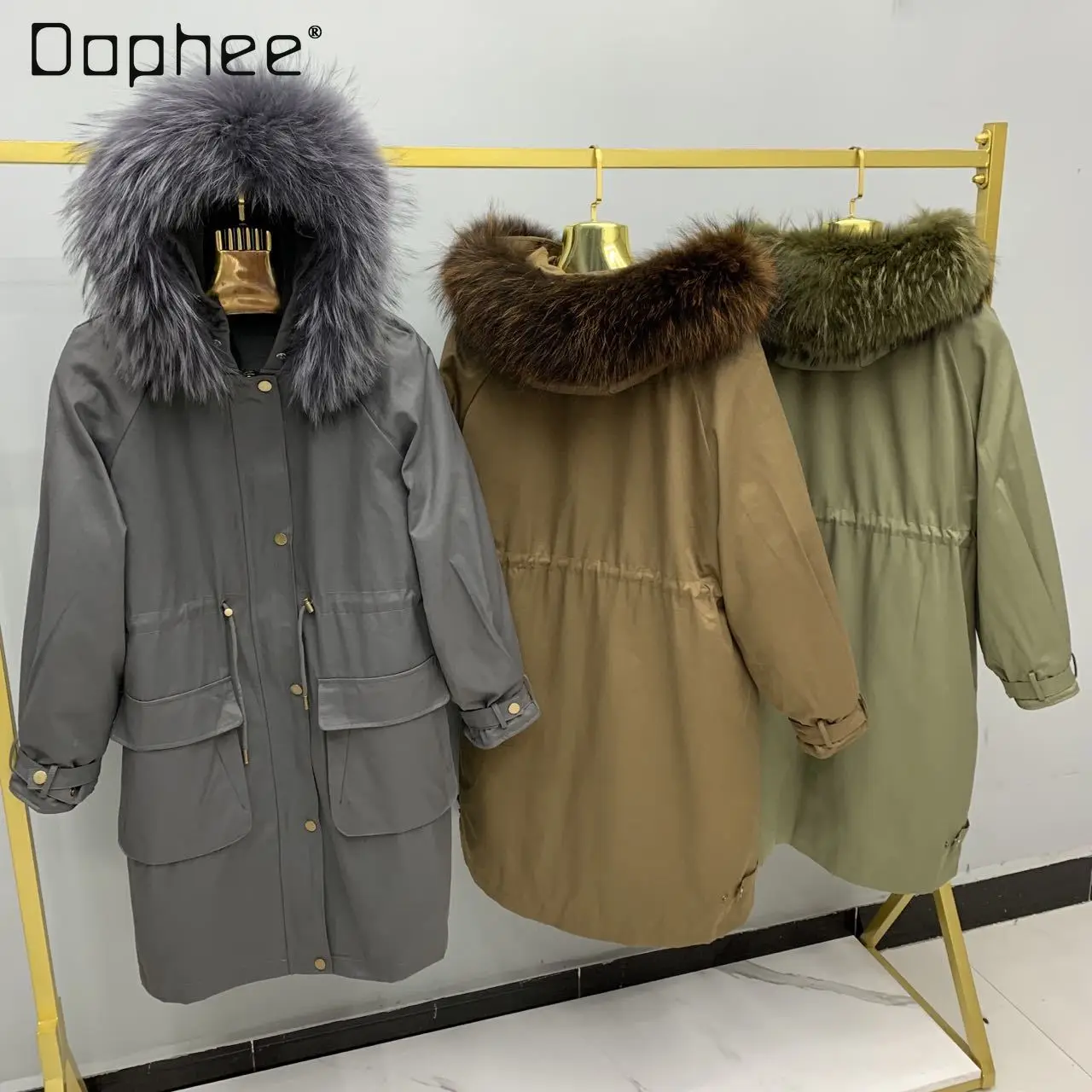 Women's Fashionable Korean-Style Fur Coat Women's Coat 2023 Winter New Detachable Fur Integrated Parka Female
Women's Fashionable Korean-Style Fur Coat Women's Coat 2023 Winter New Detachable Fur Integrated Parka Female