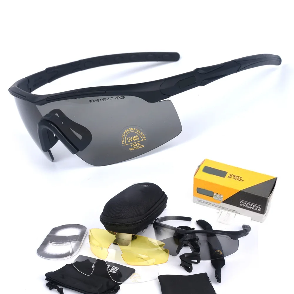 Новые поляризационные тактические очки, комплект с 3 линзами, очки для скалолазания, спортивные на открытом воздухе, ветрозащитные, пылезащитные, защитные очки, очки
Новые поляризационные тактические очки, комплект с 3 линзами, очки для скалолазания, спортивные на открытом воздухе, ветрозащитные, пылезащитные, защитные очки, очки