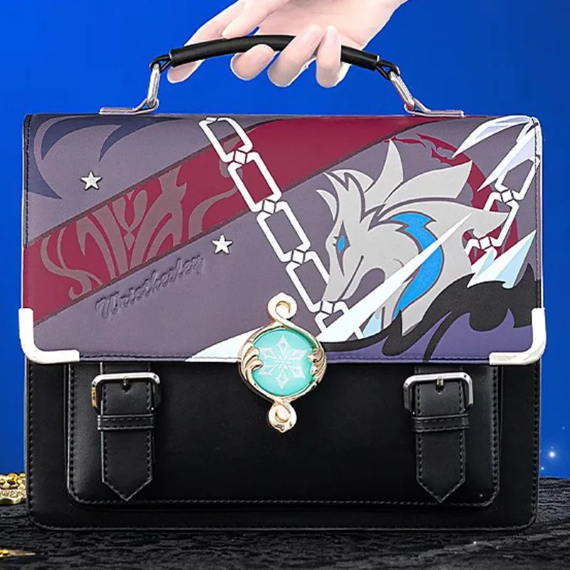 Wriothesley Doujin Vision Backpack Game Genshin Impact Cosplay Prop PU Student Shoulder Bag Anime JK Handbag Halloween Xmas Gift
Wriothesley Doujin Vision Backpack Game Genshin Impact Cosplay Prop PU Student Shoulder Bag Anime JK Handbag Halloween Xmas Gift
